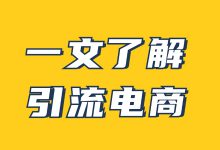 投放巨量引流电商目的是什么？一文快速了解引流电商-赵阳SEM博客